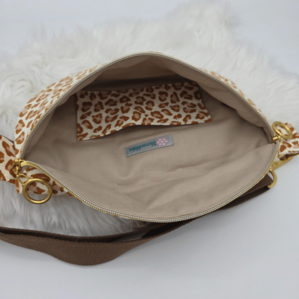 Gürteltasche - Leony - kleines Leo Muster